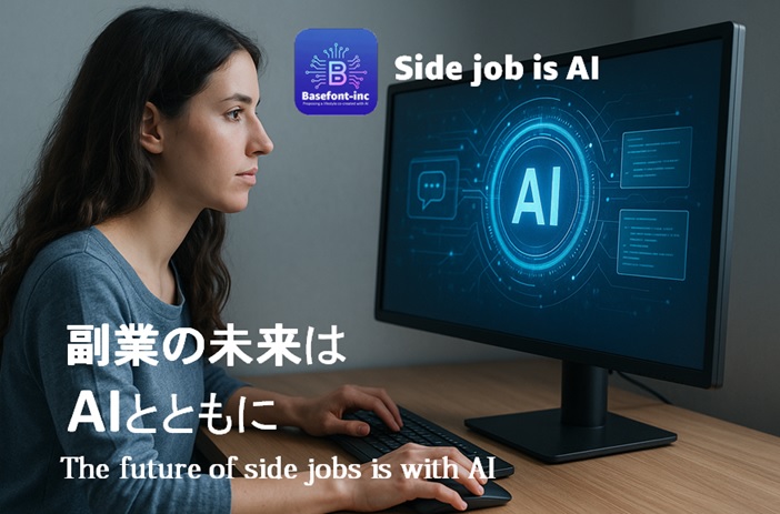 副業の未来はAIとともに|株式会社ベースフォント